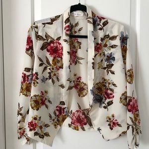 Flower blazer